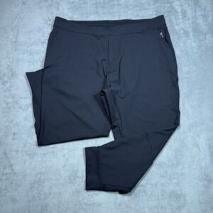 Public Rec Pants Mens 42x26 Black Performance Jogger Taper Stretch Athletic